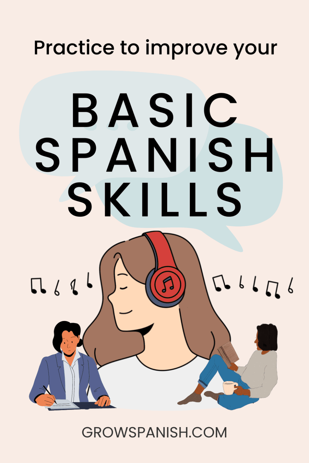 Basic Spanish Skills: Practice to Improve Your Language Skills ⁄ Grow ...